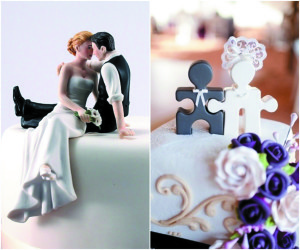 wedding toppers two examples