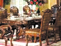 Gathering Around the Grand Dining Table