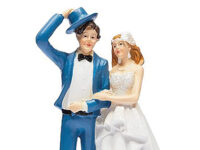 Bride and Groom — Wedding Cake Toppers