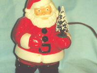 Sensational Plastic Santa Once Cute, Now Collectible